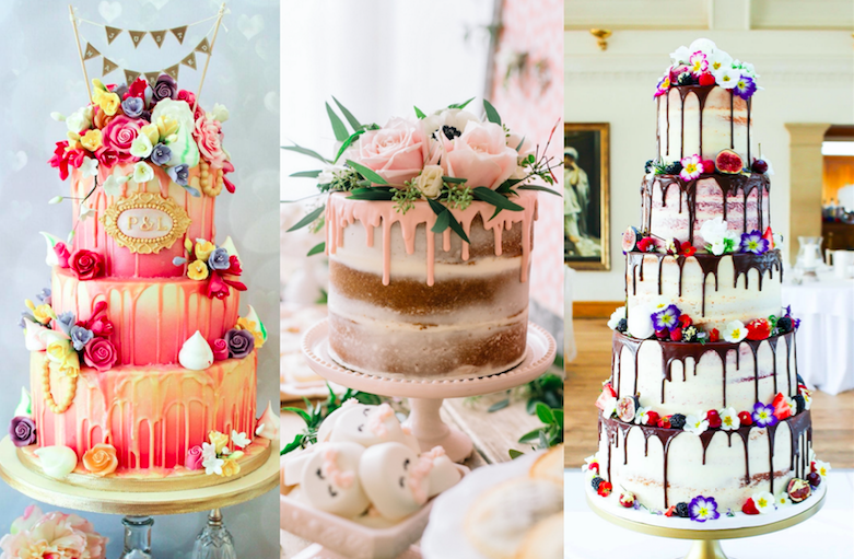 Drip Wedding cake: ispirazioni per la torta nuziale